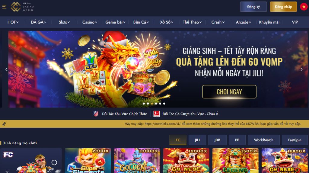 Truy cập trang chủ MCW77